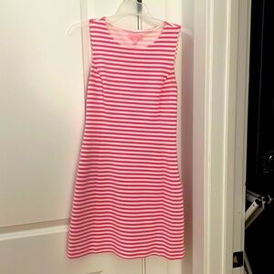 Lily Pulitzer Pink and White Striped Dress.